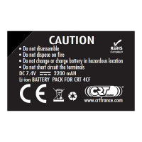 Batterie CRT RADIO 4CF
