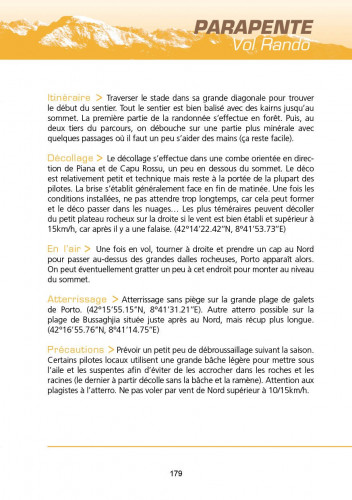 Livre "Vol Rando en France"