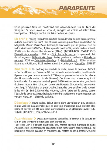 Livre "Vol Rando en France"