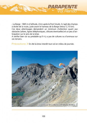 Livre "Vol Rando en France"