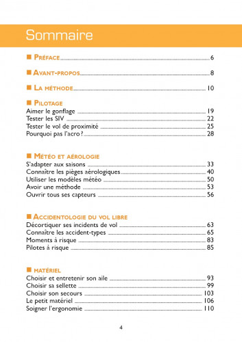 Livre Gérer les Risques en Parapente