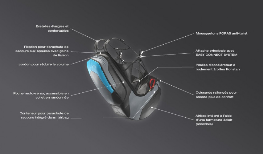 Sellette réversible ADVANCE EASINESS 3