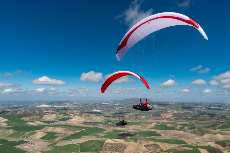 Parapente GIN LEOPARD - EN D - 2 lignes