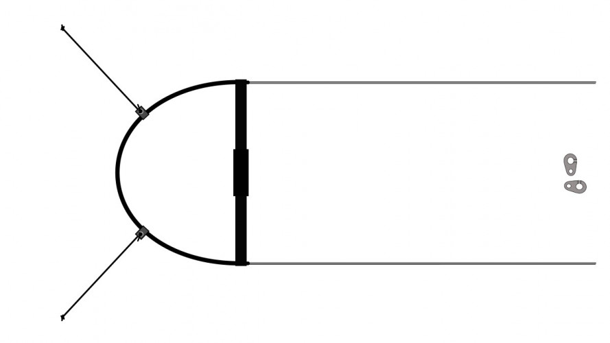 Accélérateur 2 barreaux speedbag SUPAIR STANDARD - Soaring Shop
