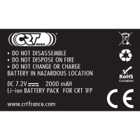 Batterie CRT RADIO 1FP