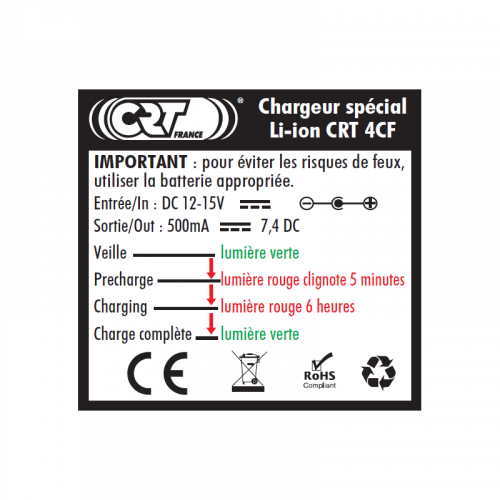 Chargeur CRT 4CF