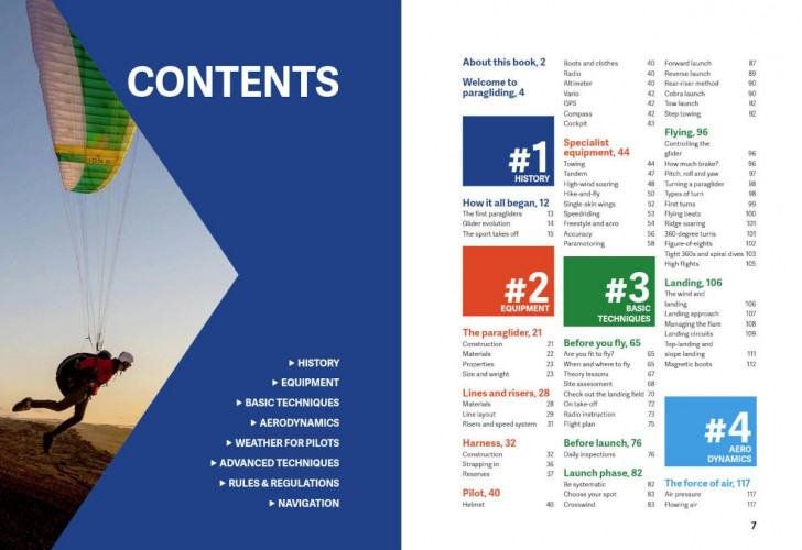 Livre "Paragliding : The Beginner's Guide"