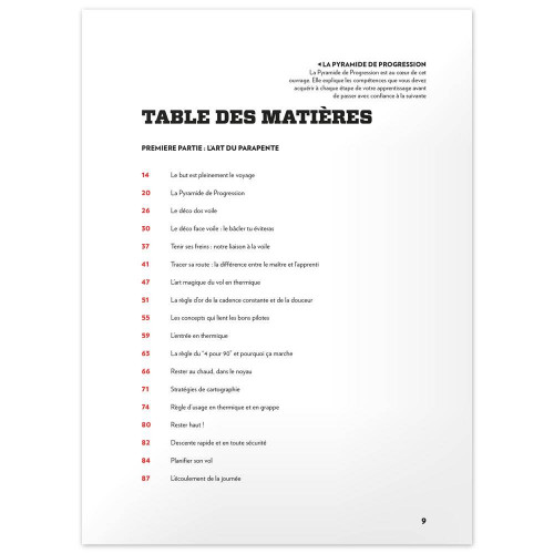 Livre "Maîtriser en Parapente"