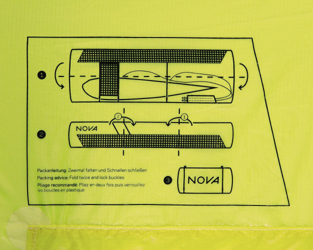 Sac de pliage NOVA CONCERTINA BAG LIGHT