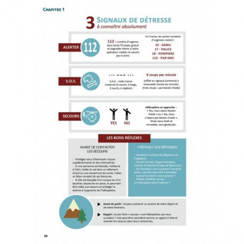 Livre "Guide des premiers secours en plein air et en milieu isolé"