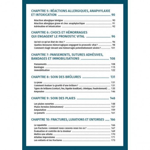 Livre "Guide des premiers secours en plein air et en milieu isolé"