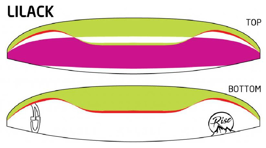 Parapente AIRDESIGN RISE 4 lilak