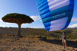 Parapente NOVA DOUBLE SKIN theo de blic