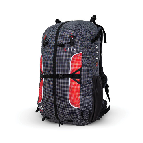 Pack parapente GIN YETI 6 / sac vol-rando X-LITE 40L / sac de compression YETI COMPRESS