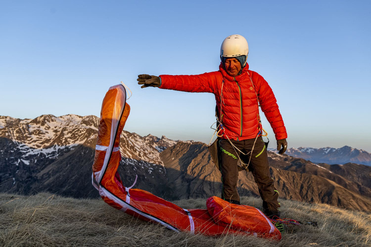 Pack parapente GIN YETI 6 / sac vol-rando X-LITE 40L / sac de compression YETI COMPRESS