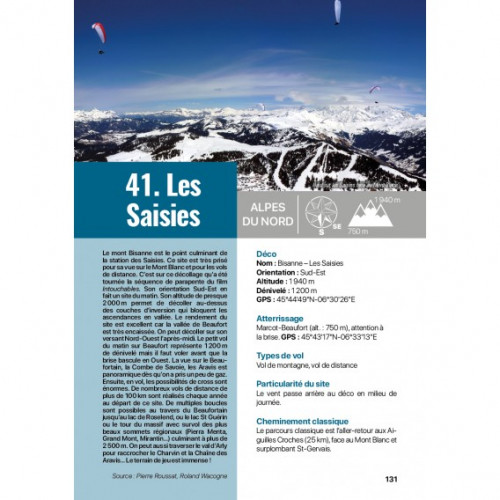 Livre "Parapente En France"