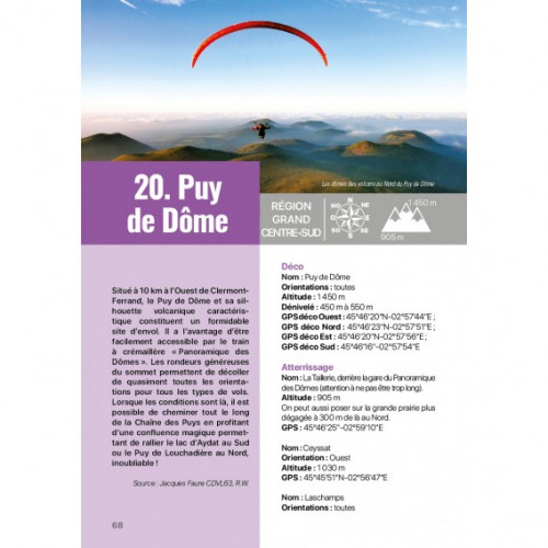 Livre "Parapente En France"