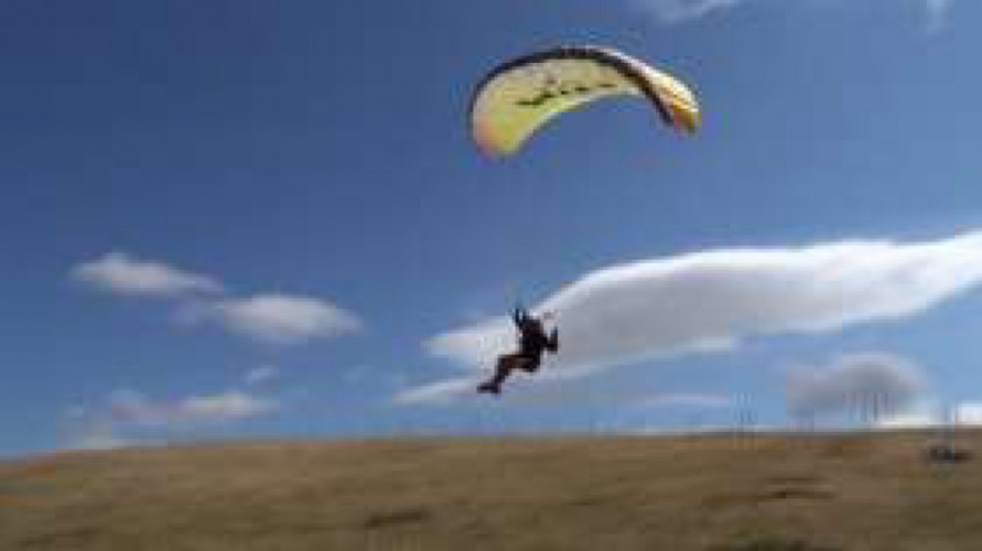 Mini-voile occasion NERVURES SWOOP 2 10 jaune