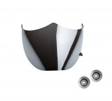 Visière ICARO NEROHERO avec visserie
