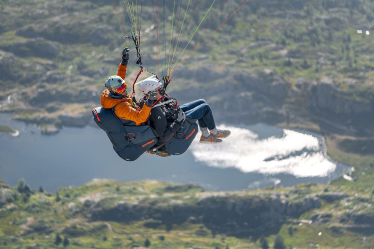 Sellette biplace pilote SKYWALK GUIDE