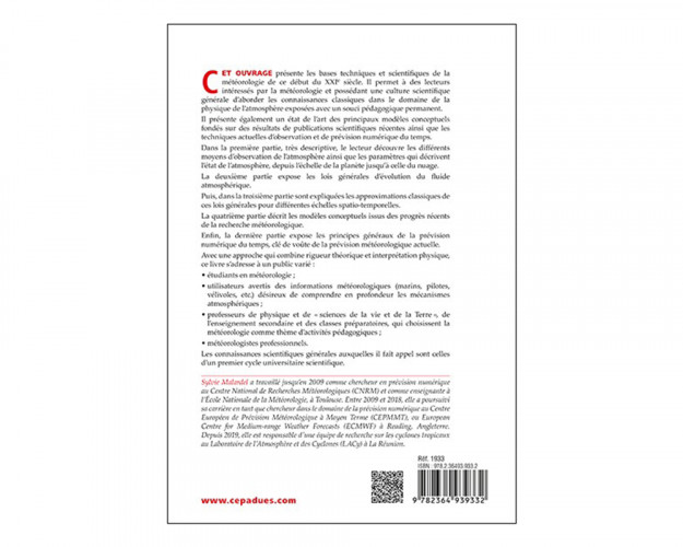 Livre "Fondamentaux de Météorologie"