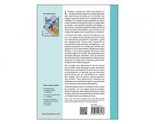 Livre "Les orages expliqués"