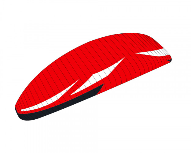 Parapente occasion SOL ATMUS 3 M rouge - Soaring Shop