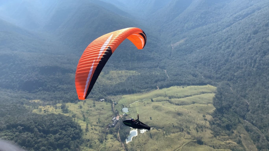 Parapente occasion SOL ATMUS 3 M rouge