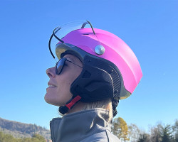 Casque parapente ICARO NEVO ABS ROSE