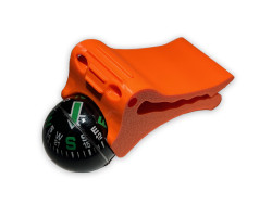 Boussole CLOUD CLIP neon orange