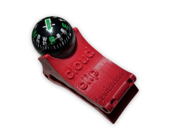 Boussole CLOUD CLIP rouge