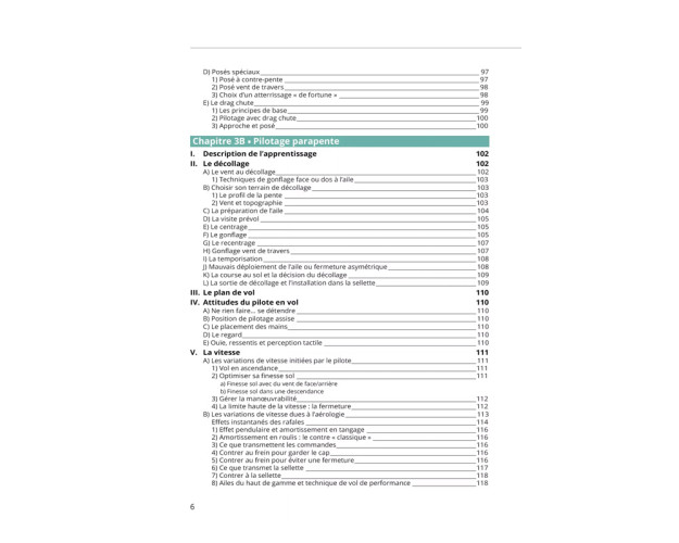 Livre "Le manuel du Vol Libre" nouvelle édition