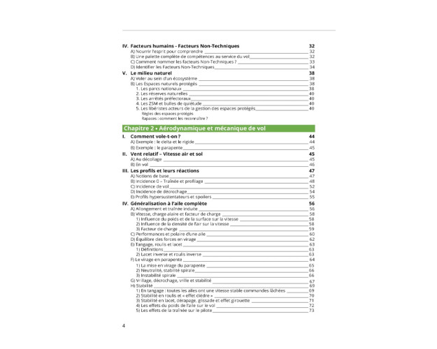 Livre "Le manuel du Vol Libre" nouvelle édition