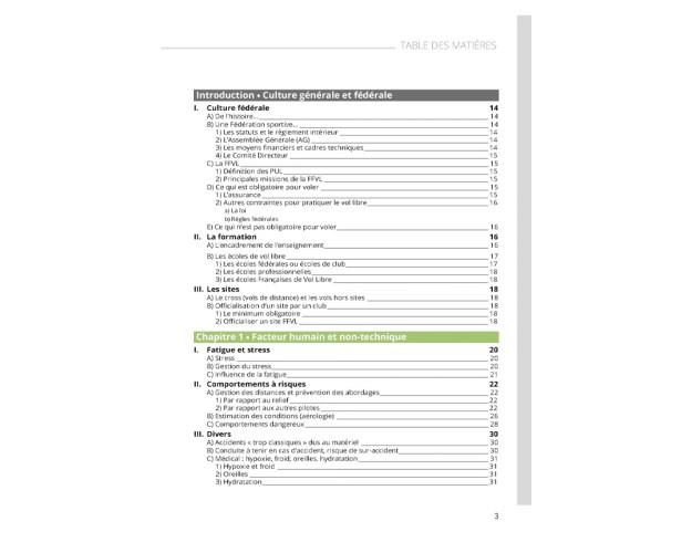 Livre "Le manuel du Vol Libre" nouvelle édition