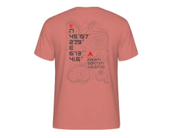 Tee-shirt SYRIDE MAP corail
