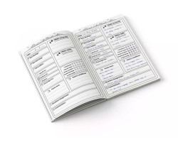 Livre "Carnet de vol parapente"