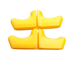 Poignées de pilotage aux freins ROBOTPRINT EASY GRIP V2 orange