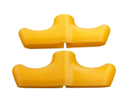 Poignées de pilotage aux freins ROBOTPRINT EASY GRIP V2 orange