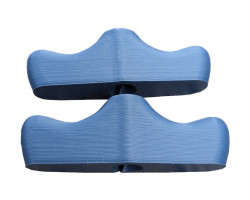 Poignées de pilotage aux freins ROBOTPRINT EASY GRIP V2 bleu