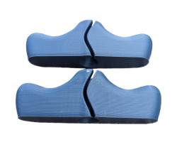 Poignées de pilotage aux freins ROBOTPRINT EASY GRIP V2 bleu