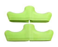 Poignées de pilotage aux freins ROBOTPRINT EASY GRIP V2 vert