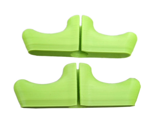 Poignées de pilotage aux freins ROBOTPRINT EASY GRIP V2 vert