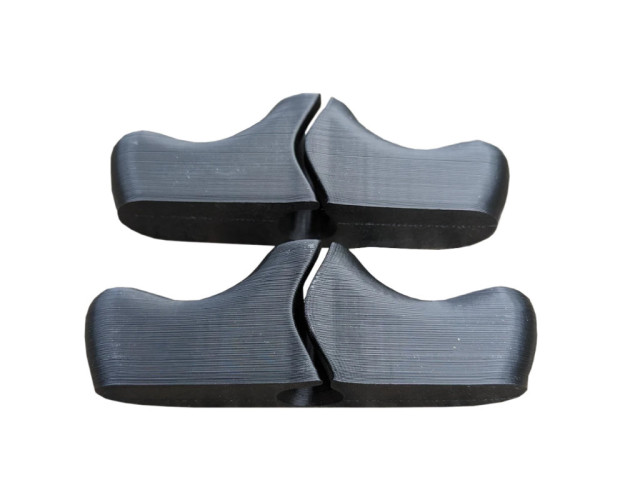 Poignées de pilotage aux freins ROBOTPRINT EASY GRIP V2 noir