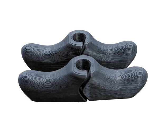 Poignées de pilotage aux freins ROBOTPRINT EASY GRIP V2 noir