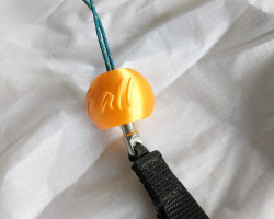 Poignées de pilotage aux freins ROBOTPRINT EASY BALL orange