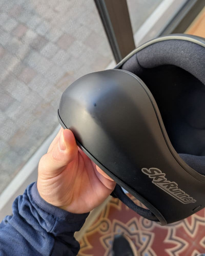 Casque parapente integral occasion ICARO SKYRUNNER M black velvet