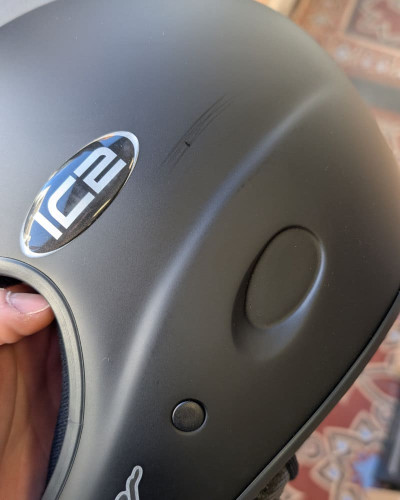 Casque parapente integral occasion ICARO SKYRUNNER M black velvet