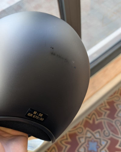 Casque parapente integral occasion ICARO SKYRUNNER M black velvet