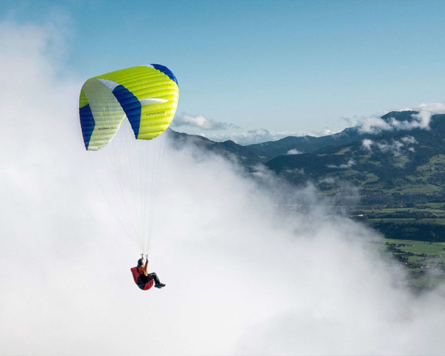 Parapente école ADVANCE ALPHA DLS 24 petrol