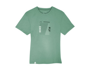 Tee-shirt ADVANCE MERINO HIKE & FLY sage green
